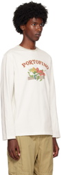 Kijun Off-White 'Portofino' Long Sleeve T-Shirt