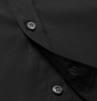 Burberry - Slim-Fit Stretch-Cotton Poplin Shirt - Men - Black