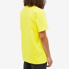Pangaia Organic Cotton T-Shirt in Saffron Yellow