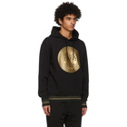 Versace Jeans Couture Black Coin Logo Hoodie