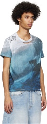 ERL Blue & Gray Beach Boys T-Shirt