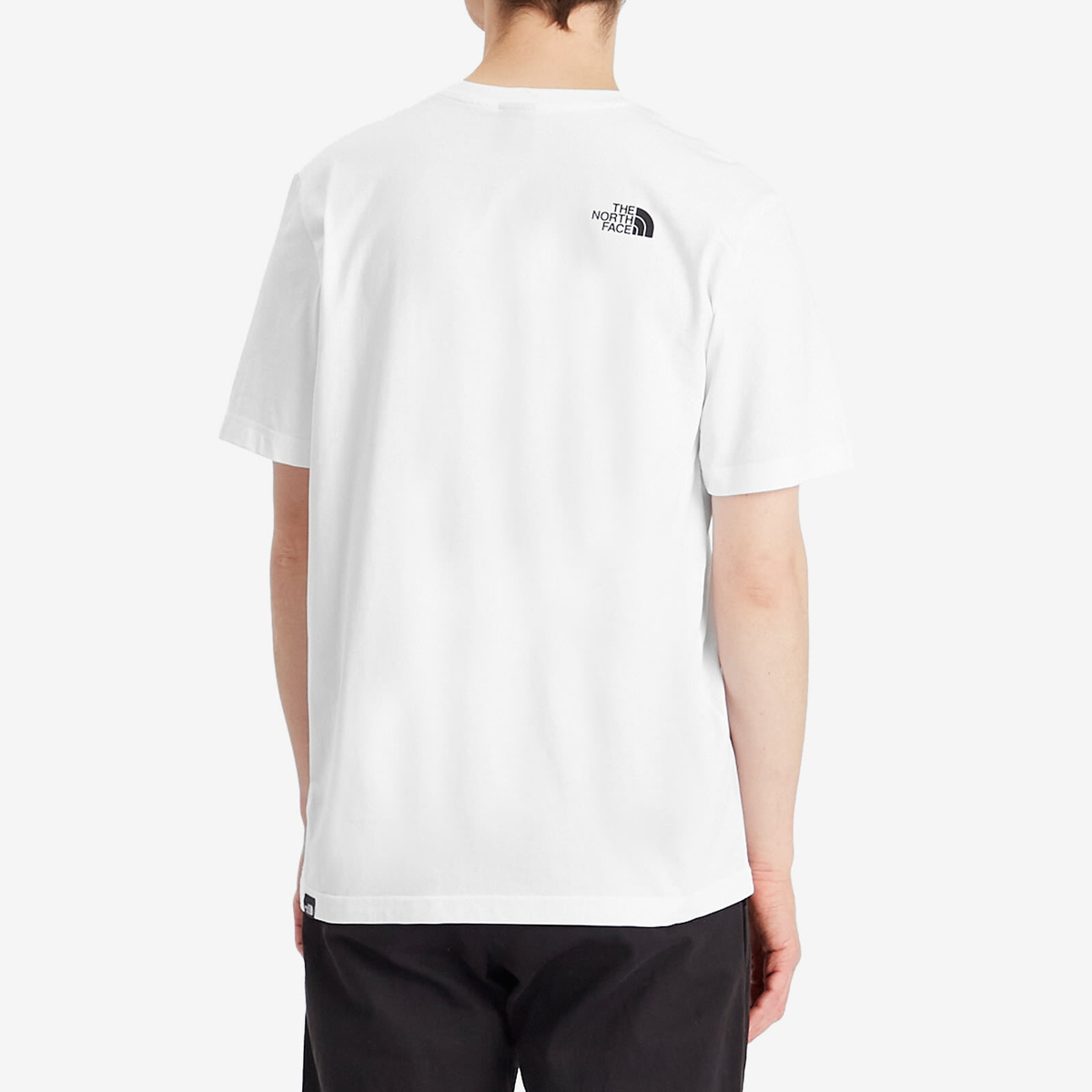 The North Face Men's Simple Dome T-Shirt in Tnf White The