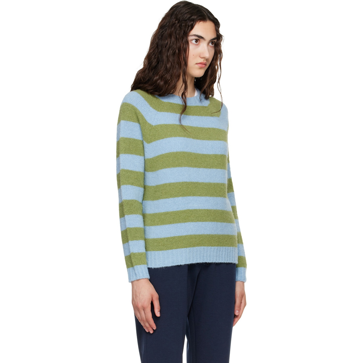 Weekend Max Mara Blue & Green Ghiacci Sweater