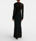 Didu Distressed wool top