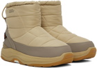 Suicoke Beige BOWER-evab Boots