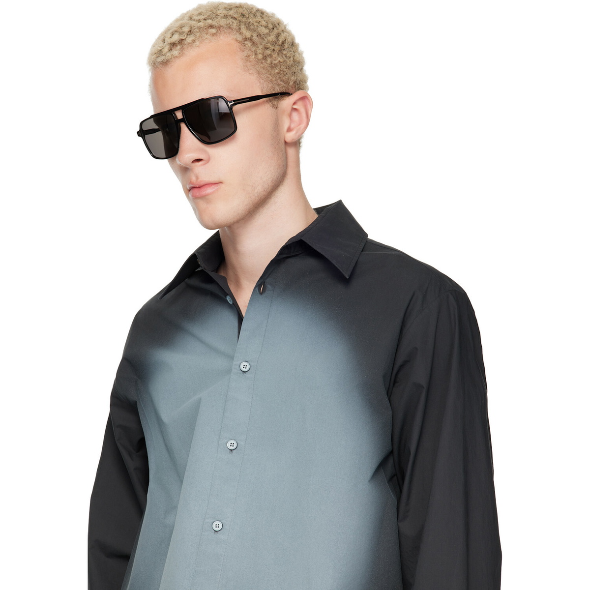 TOM FORD Black Kemp Sunglasses