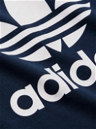 adidas Originals - Adicolor Classics Logo-Print Cotton-Jersey T-Shirt - Blue