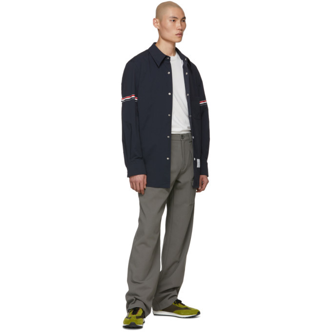 Thom Browne Navy Armband Jacket