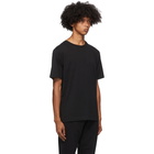 Dries Van Noten Black Round Collar T-Shirt