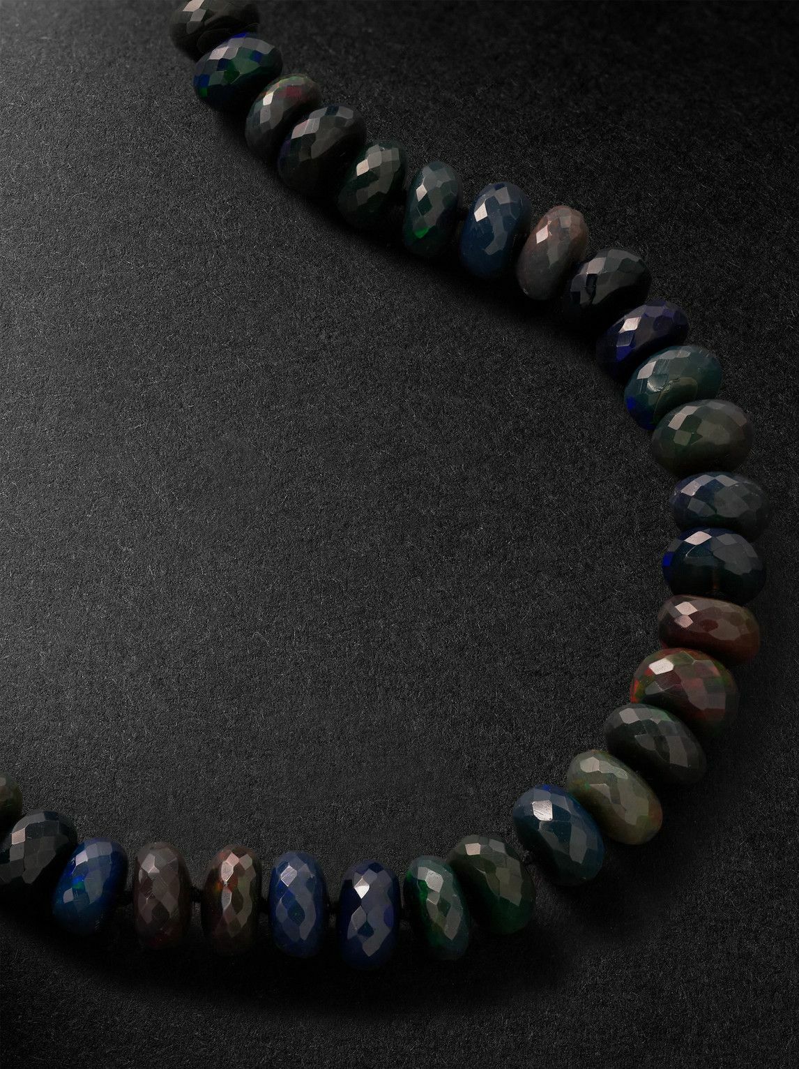 JIA JIA - Lightening Ridge Gold Opal Necklace