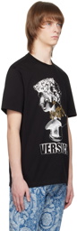 Versace Black Printed T-Shirt