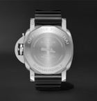 Panerai - Luminor Submersible 1950 3 Days Automatic 47mm Titanium and Rubber Watch, Ref. No. PAM01305 - Silver
