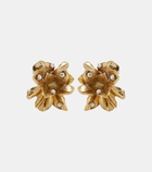 Oscar de la Renta Flower embellished stud earrings