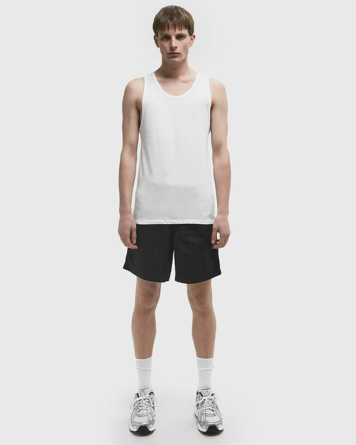 Calvin Klein Underwear TANK TOP COTTON MIC STR 3-PACK White Men