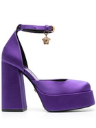 VERSACE - Satin Platform Pumps