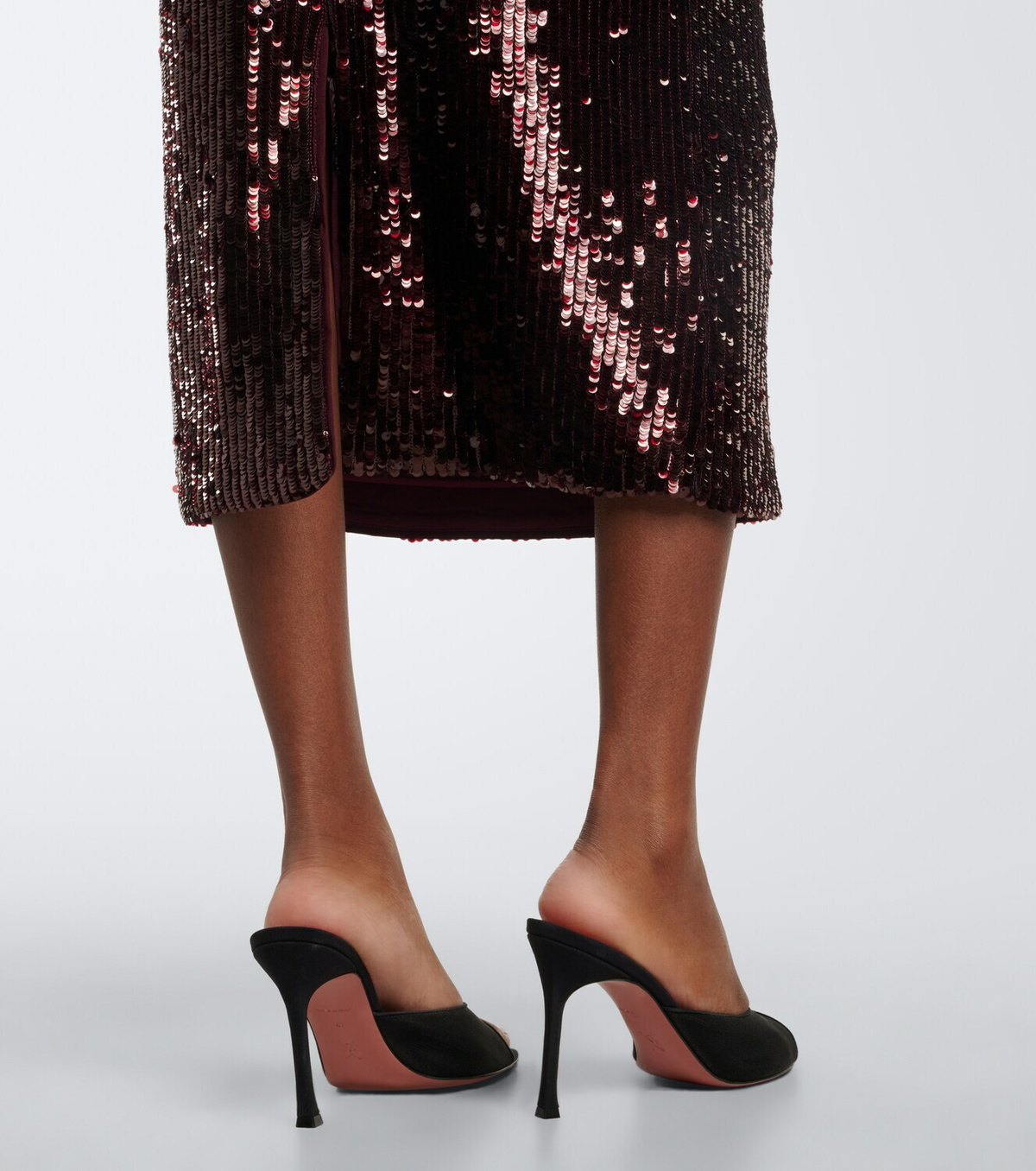 Simkhai Nikki sequined midi skirt