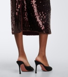 Simkhai Nikki sequined midi skirt