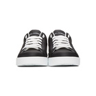 Dolce and Gabbana Black and White Portofino Sneakers