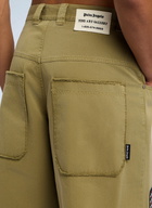 Palm Angels Military Patch Bermuda Shorts