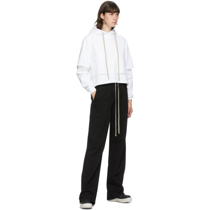 Rick Owens Drkshdw Black Jet Drawstring Lounge Pants Rick Owens