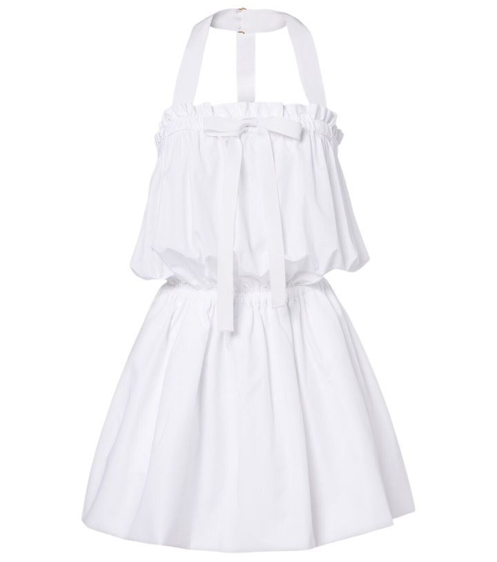 Photo: Patou Halterneck cotton minidress