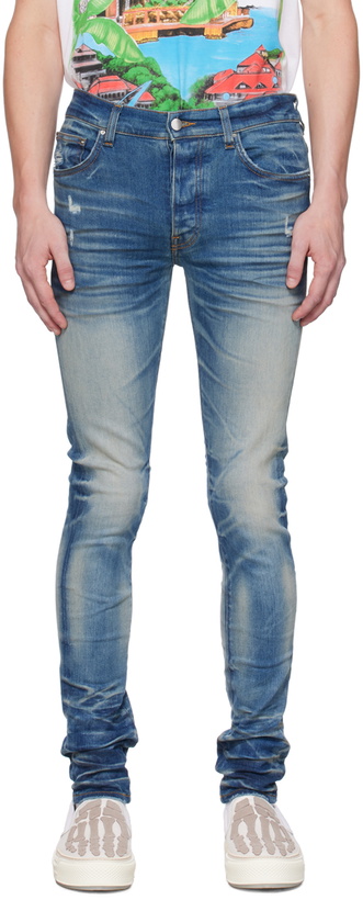 Photo: AMIRI Blue Stack Jeans