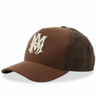 AMIRI MA Trucker Hat in Demitasse
