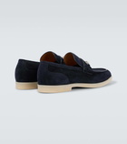 Gucci Horsebit suede loafers