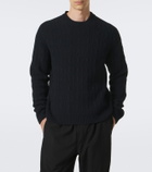 The Row Nanni cable-knit cashmere sweater