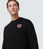 Moncler Logo cotton jersey sweatshirt