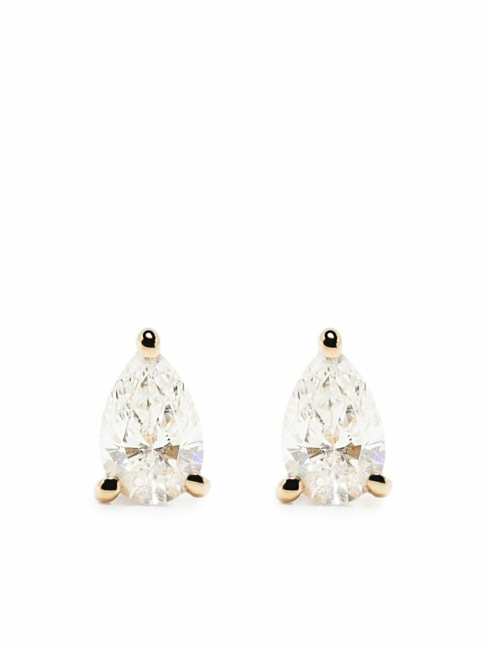Persée 18K Yellow Gold Diamond Single Stud Earring