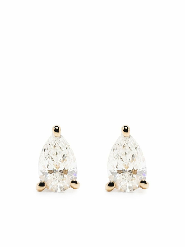 Photo: Persée 18K Yellow Gold Diamond Single Stud Earring