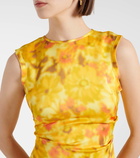 Acne Studios Floral midi dress