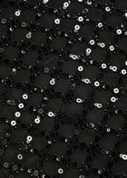 Rebecca Vallance Neve Sequin-embellished Midi Dress Black