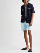 Orlebar Brown - Norwich Slim-Fit Linen Shorts - Blue