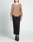 Manila Grace Womens Sweater Camel