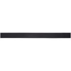 Maximum Henry Black and Gold Slim Standard Belt