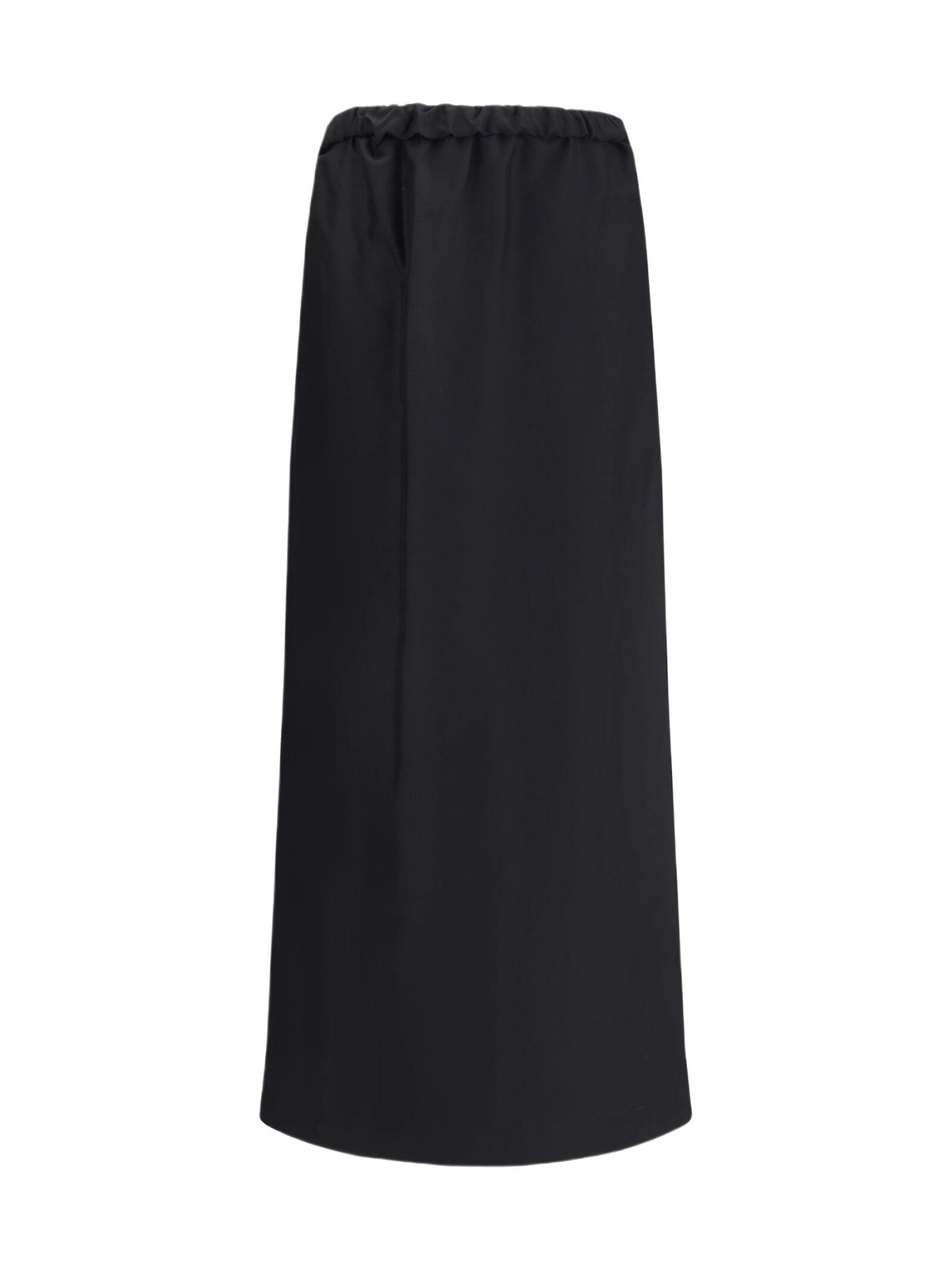 【関税&送料込】The Row Medela Midi Skirt In Silk Medela silk satin midi skirt in black - The Row | Mytheresa