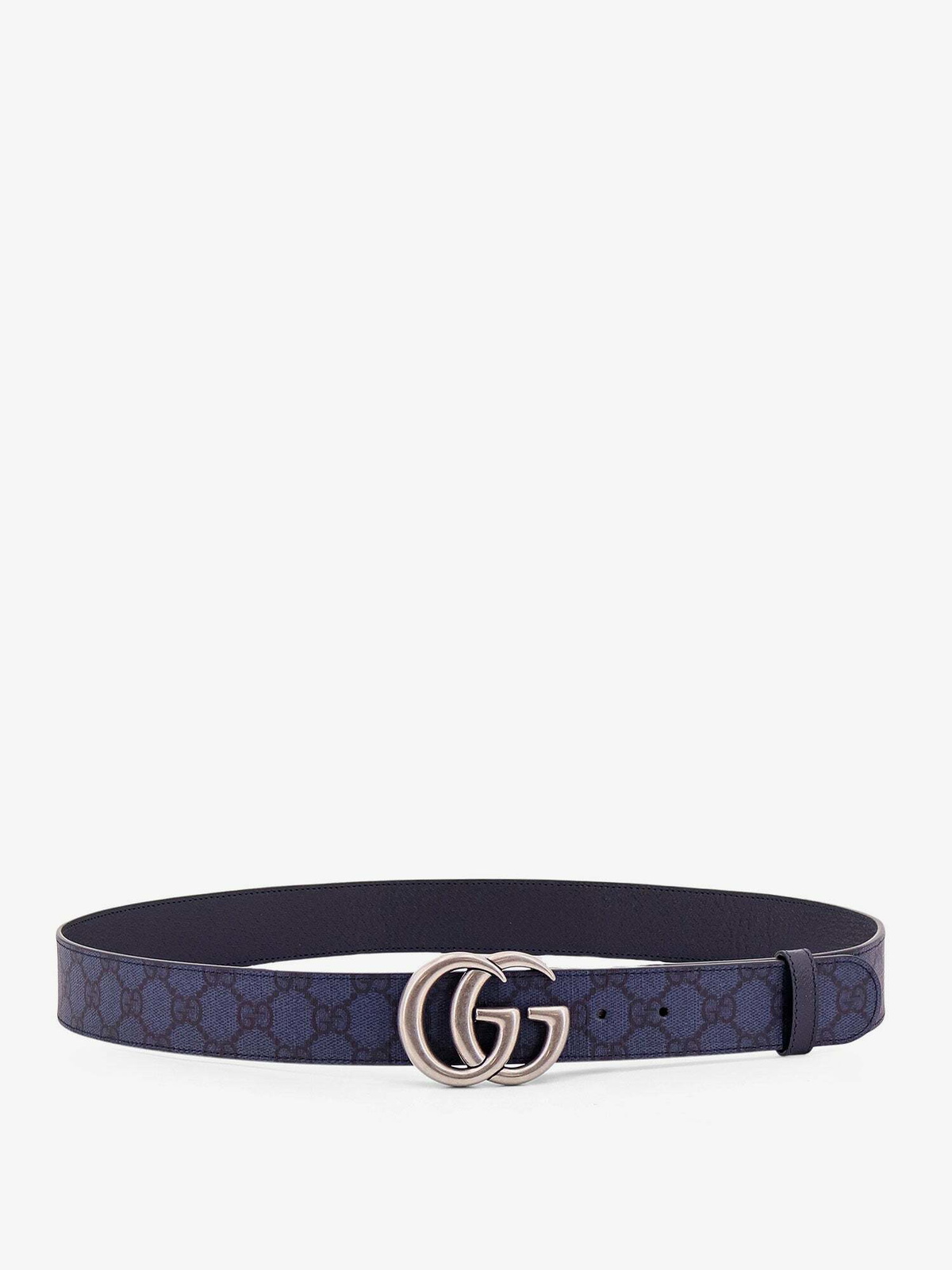 Gucci Gg Marmont Blue Mens Belt Gucci