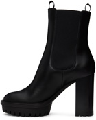 Gianvito Rossi Black Chester 70 Chelsea Boots