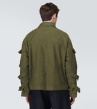 Dries Van Noten Cargo cotton jacket