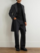 Canali - Slim-Fit Wool Half-Zip Sweater - Black