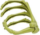 Raf Simons Green Skeleton Bracelet