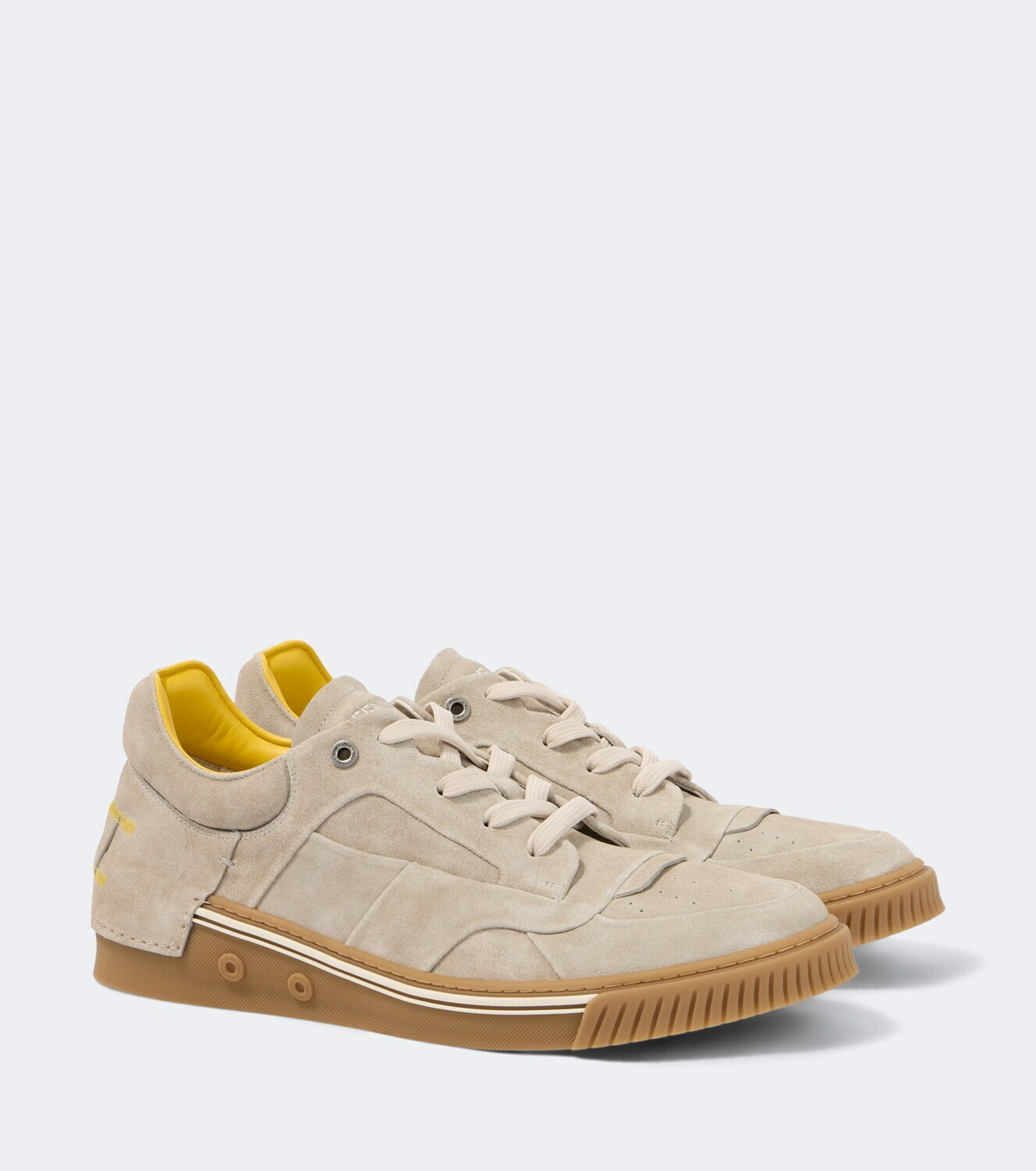 Fendi Fendi Fender suede sneakers