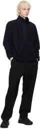 Goldwin Black Half-Zip Sweatshirt