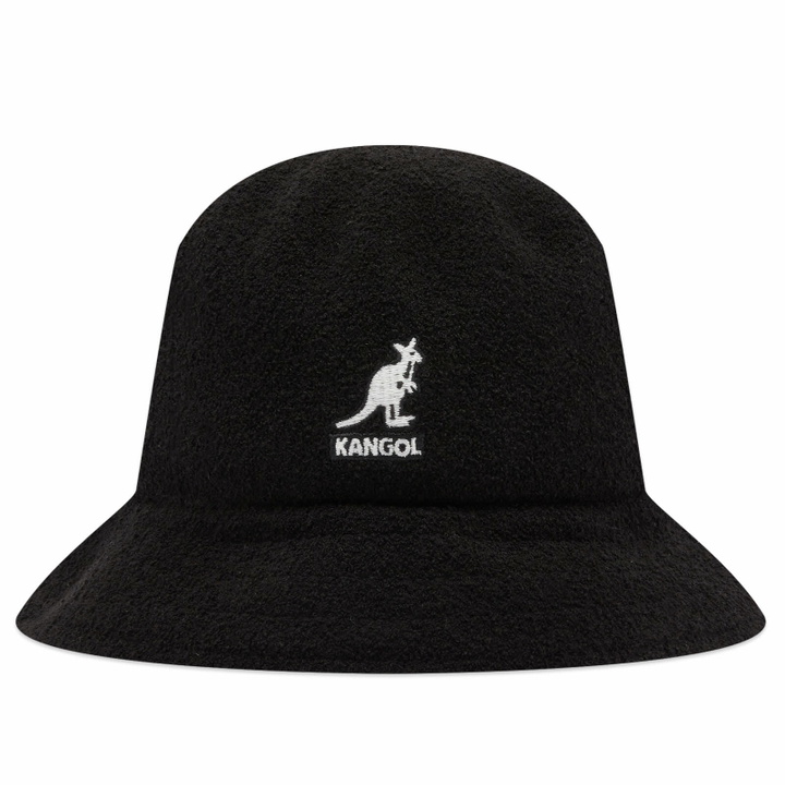 Photo: Kangol x Mastermind Flip It Reversible Bucket Hat in Black