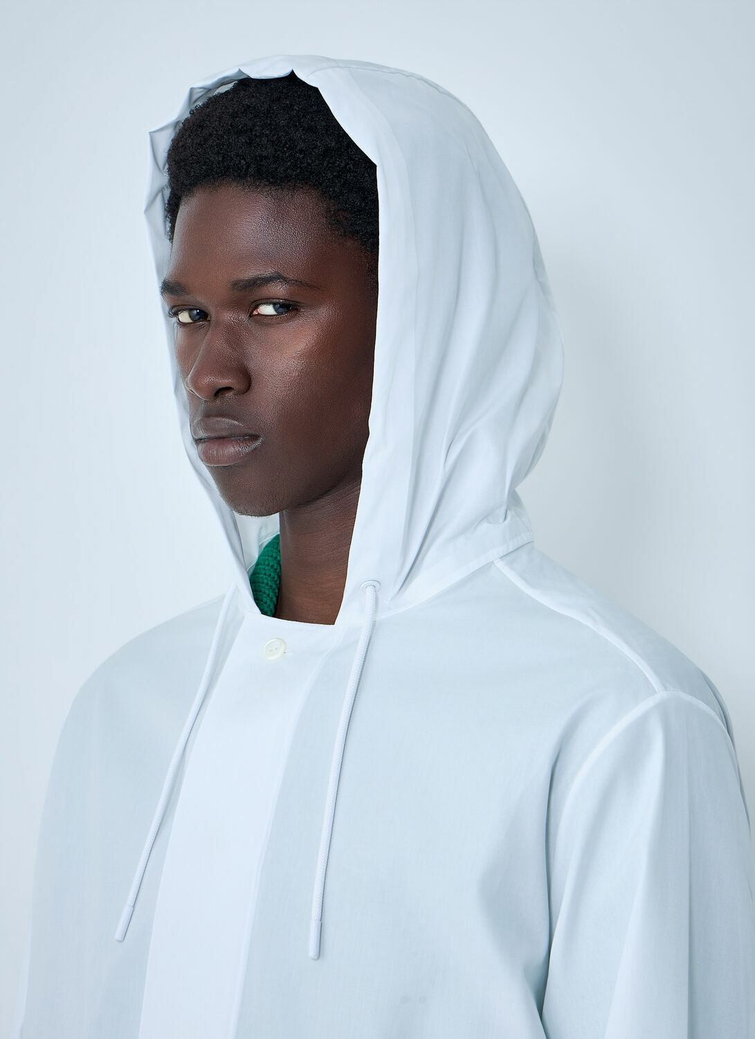Lacoste Runway Hooded Poplin Jacket