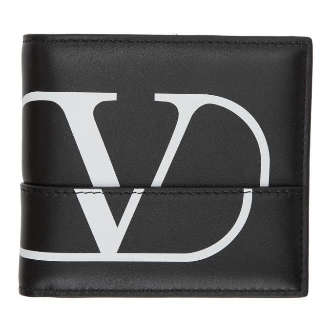Photo: Valentino Black Valentino Garavani VRing Wallet
