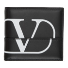 Valentino Black Valentino Garavani VRing Wallet