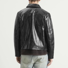 Won Hundred Men's Dutton Leather Jacket in Black